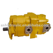 Loader WA120 double hydraulic gear pump,705-51-32000